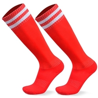 Chaussettes de football chaussettes antidérapantes respirantes Footbll adultes enfants chaussettes de sport