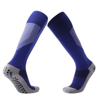 Chaussettes de Football coussin sur le mollet poignée antidérapante pour le football Ski basket-ball cyclisme sport chaussettes de Compression athlétique