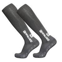 Chaussettes de football Poignées antidérapantes Extensible Respirant Compression Chaussettes de sport Running Basketball Hockey Chaussettes de sport