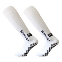 Chaussettes de football Poignées antidérapantes Extensible Respirant Compression Chaussettes de sport Running Basketball Hockey Chaussettes de sport