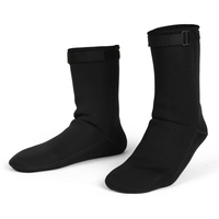 Chaussettes de plongée Chaussettes de natation en néoprène 3mm Maillots de bain Chaussettes de plongée en apnée chaudes pour la plage Natation Plongée en apnée