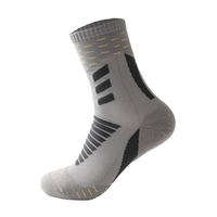 Chaussettes de sport antidérapantes pour hommes chaussettes de sport pour basket-ball Football Volley-ball Course à pied Trekking Randonnée Absorption Humidité Chaussettes de Compression