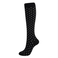 Chaussettes de sport Bas athlétiques Fitness en plein air Chaussettes respirantes à séchage rapide Attelles de tibia Soutien de la pression du mollet Pour la course à pied Cyclisme Alpinisme Marathons