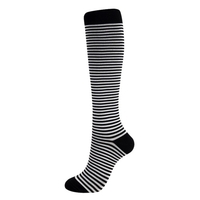 Chaussettes de sport Bas athlétiques Fitness en plein air Chaussettes respirantes à séchage rapide Attelles de tibia Soutien de la pression du mollet Pour la course à pied Cyclisme Alpinisme Marathons