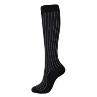 Chaussettes de sport Bas athlétiques Fitness en plein air Chaussettes respirantes à séchage rapide Attelles de tibia Soutien de la pression du mollet Pour la course à pied Cyclisme Alpinisme Marathons