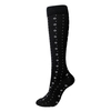 Chaussettes de sport Bas athlétiques Fitness en plein air Chaussettes respirantes à séchage rapide Attelles de tibia Soutien de la pression du mollet Pour la course à pied Cyclisme Alpinisme Marathons