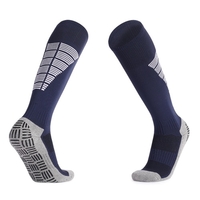 Chaussettes de sport hautes au genou antidérapantes chaussettes d