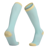 Chaussettes de sport sur le mollet pour courir Marathon Football Cyclisme Bas de sport debout