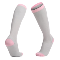 Chaussettes de sport sur le mollet pour courir Marathon Football Cyclisme Bas de sport debout