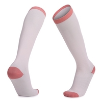 Chaussettes de sport sur le mollet pour courir Marathon Football Cyclisme Bas de sport debout