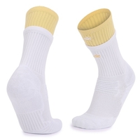 Chaussettes de sport unisexes à double poignet côtelé Chaussettes rembourrées respirantes qui évacuent l