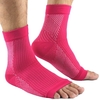 Chaussettes pour hommes et femmes avec soutien du talon de la voûte plantaire et manches pour pieds de sport