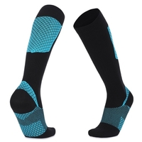 Chaussettes sur le mollet Chaussettes de sport pour courir Football Cyclisme Randonnée Chaussettes de tube d