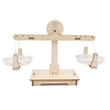 Échelle de balance en bois à levier de balance bricolage