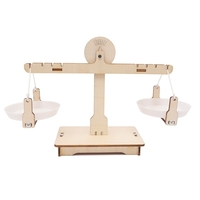 Échelle de balance en bois à levier de balance bricolage