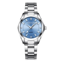 CHENXI femmes classique montre à Quartz dames mode montre-bracelet avec bande en acier solide pointeur lumineux 3ATM étanche pour les affaires"idiennes