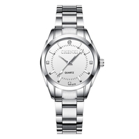 CHENXI femmes classique montre à Quartz dames mode montre-bracelet avec bande en acier solide pointeur lumineux 3ATM étanche pour les affaires"idiennes