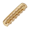 Chevalet de guitare électrique compatible avec la série JM,  selles de rouleau chromées pour cordier de guitare avec 2 manchons à vis et clé hexagonale de 1, 5 mm