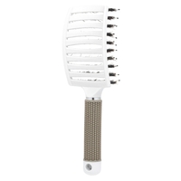 Cheveux Scalp Massage Peigne Nylon Brosse À Cheveux Femmes Wet Curly Detangle Brosse À Cheveux pour Salon Ménage Coiffure Styling Outils