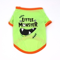 Chien Halloween chemise T-shirt pour animaux de compagnie chien petit diable vêtements pour animaux de compagnie vêtements pour animaux de compagnie Halloween costume Costume pour chien chemises