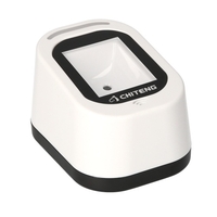 CHITENG universel bureau mains libres 1D 2D QR Scanner de codes à barres plate-forme USB avec lecteur de codes à barres grande fenêtre de numérisation