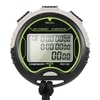 Chronomètre numérique professionnel Minuterie étanche numérique LCD de poche Chronographe Compteur de sport avec sangle pour la natation,  la course à pied,  l
