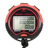 Chronomètre numérique professionnel Minuterie étanche numérique LCD de poche Chronographe Compteur de sport avec sangle pour la natation,  la course à pied,  l