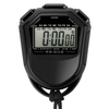 Chronomètre étanche numérique LCD de poche minuterie chronographe compteur de sport avec sangle pour la natation course entraînement de football