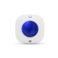 Chuango 315MHz Wireless Sound Strobe Siren Flash Light Alarm