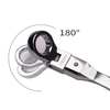 Clé à cliquet 9 pièces avec clé à écrou évasé flexible à tête remplaçable clé à cliquet à tête remplaçable en acier au chrome vanadium