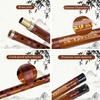 Clé de C flûte bambou amer Dizi Instrument à vent traditionnel chinois fait à la main avec sac de rangement noeud chinois pour enfants adultes débutants
