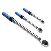 Clé dynamométrique de haute précision en acier au chrome-vanadium avec entraînement 1/4" 5 ~ 25 Nm pour réparations automatiques de vélo à domicile avec boîte de rangement