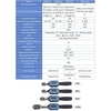Clé dynamométrique numérique EWM-100 à entraînement carré 3/8 Max. 73, 7 ft.lb Couple précis à ± 2% avec indication LED Buzzer et suivi de trace de crête