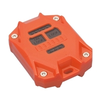 Clé en plastique clé Fob couverture Shell Claviers et remplacement de couverture de cas clé de clé de rechange de lame de voiture Uncut pour Jeep Wrangler JK 2007-2018