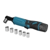 Clé électrique rechargeable multifonctionnelle 12, 0 V sans fil 3/8 pouce 90° Clé à cliquet à angle droit (1pc)