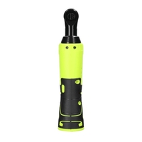 Clé électrique rechargeable multifonctionnelle 12.0V sans fil 3/8 pouces 90 ° clé à cliquet à angle droit outil électrique de pilote de poche