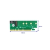 Clé M.2 vers SATA PCI-E CLÉ B Carte de conversion SSD Kit de câbles SATA pour connecteur PCI Express