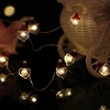 Éclairage de fête 20 LED Maison Éclairage décoratif de Noël Luminaire de fantaisie à l