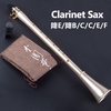 Clarinette de poche Sax Mini clarinette-Saxophone Portable petit Saxophone avec sac de transport Instrument à vent