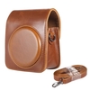 Classique PU Compact Vintage cuir cas sac pour appareil photo Fujifilm Instax Mini 70 pour Film instantané avec bandoulière
