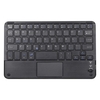 Clavier BT 3.0 sans fil 59 touches Mini clavier BT ultra-mince avec prise en charge du pavé tactile Système Android Windows iOS pour tablette de téléphone portable noir
