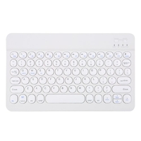 Clavier BT Rechargeable Mute Compatibilité multi-système Compatibilité des touches multifonctions Clavier BT + Câble USB