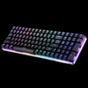 Clavier de jeu Darmoshark K1 100 touches RVB USB filaire et 2, 4 GHz sans fil clavier mécanique bimode avec commutateurs rouges Gateron