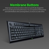 Clavier de jeu Razer Combo Cynosa 104 touches Clavier de jeu filaire DeathAdder Essential 6400DPI Ensemble de souris ergonomique Noir
