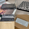 Clavier double mode MIIIW Mini BT 85 touches Clavier multi-périphériques 2, 4 GHz Clavier sans fil