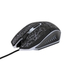 Clavier et souris de jeu câblés USB Combo étanche 2000DPI rétro-éclairé arc-en-ciel pour bureaux à domicile