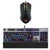 Clavier filaire de jeu mécanique de clés de Motospeed CK108 104 + V30 a filé la souris optique de jeu d