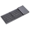 Clavier KKmoon Portable Mini Ultra Slim mince pliable BT pliable sans fil avec Touchpad pour iPhone 6s / Pro PC / MacBook Mobile Phone Tablet iPad