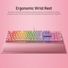 Clavier mécanique Razer BlackWidow V3 Quartz Edition Clavier de jeu filaire à 104 touches avec interrupteur vert à effet Razer Chroma RGB