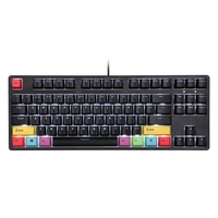 Clavier mécanique rétroéclairé RVB N-key Rollover/Commutateur bleu/Touches d
